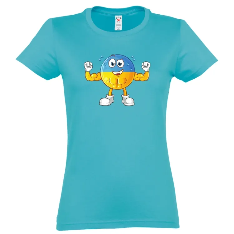 Tricou damă- Ucraina puternică