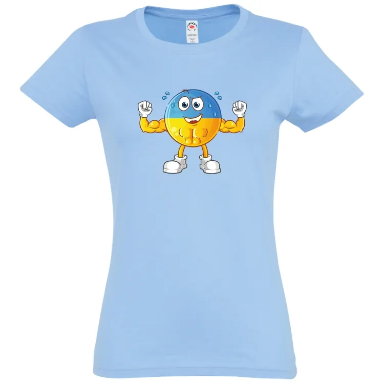 Tricou damă- Ucraina puternică