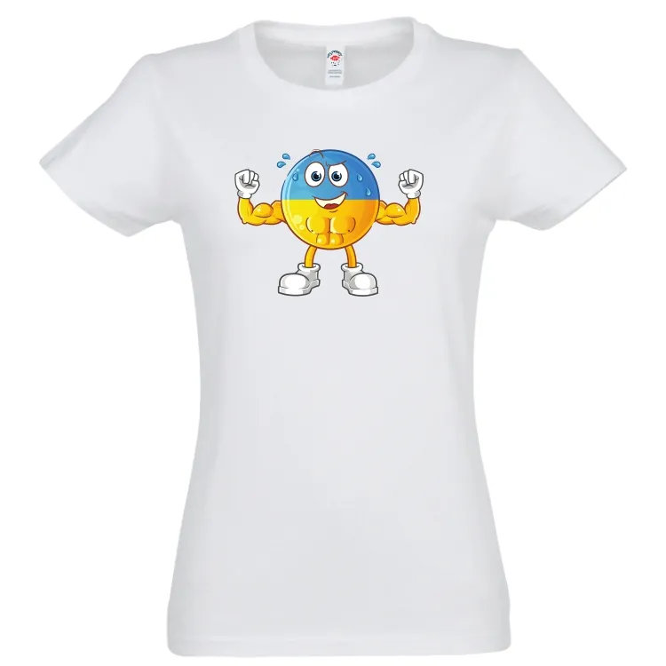 Tricou damă- Ucraina puternică