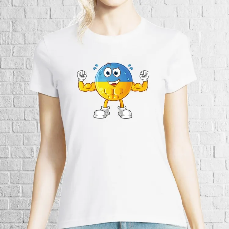 Tricou damă- Ucraina puternică