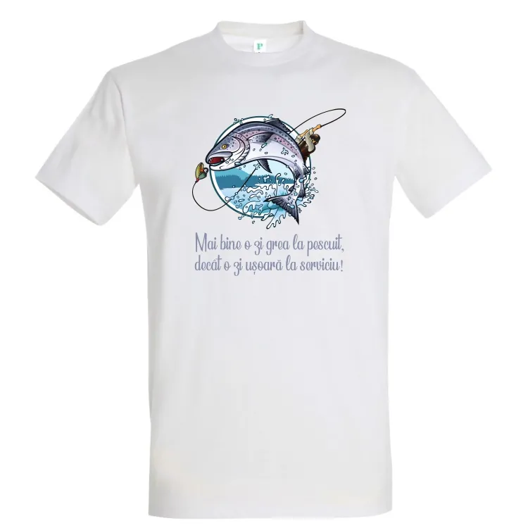 Tricou bărbat - O zi la pescuit