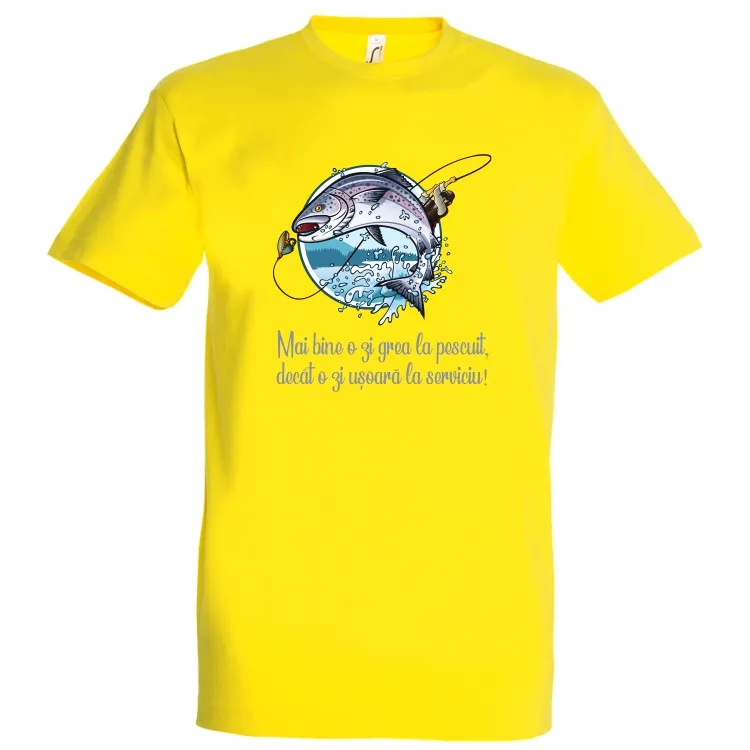 Tricou bărbat - O zi la pescuit