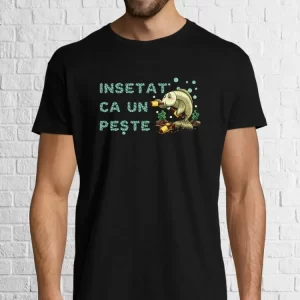 Tricou bărbat - Pește însetat