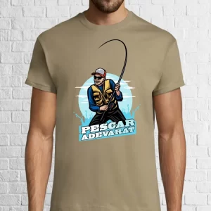 Tricou bărbat - Pescar adevărat