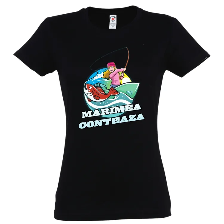 Tricou damă - Mărimea contează