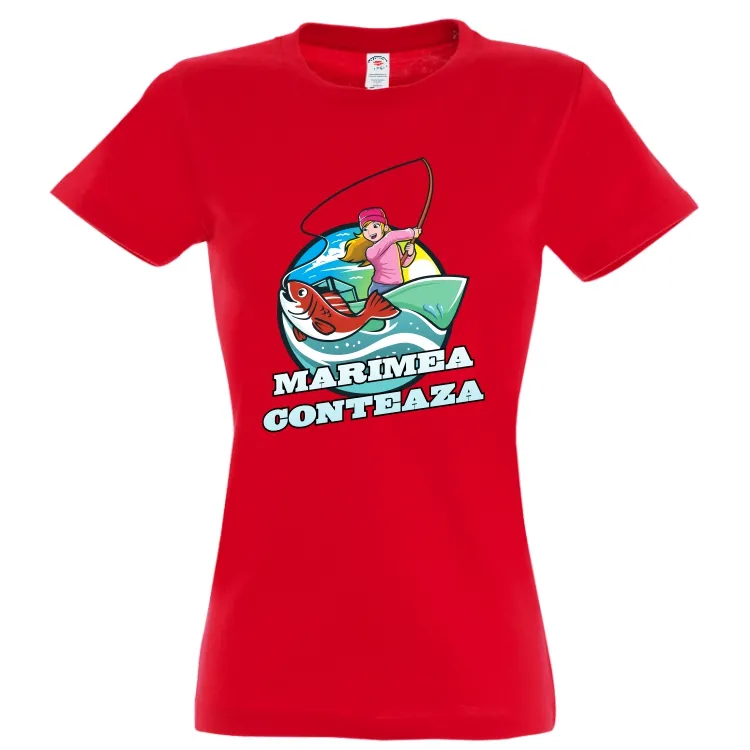 Tricou damă - Mărimea contează