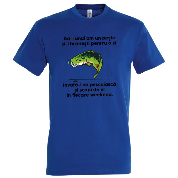 Tricou bărbat - Învață-l să pescuiască
