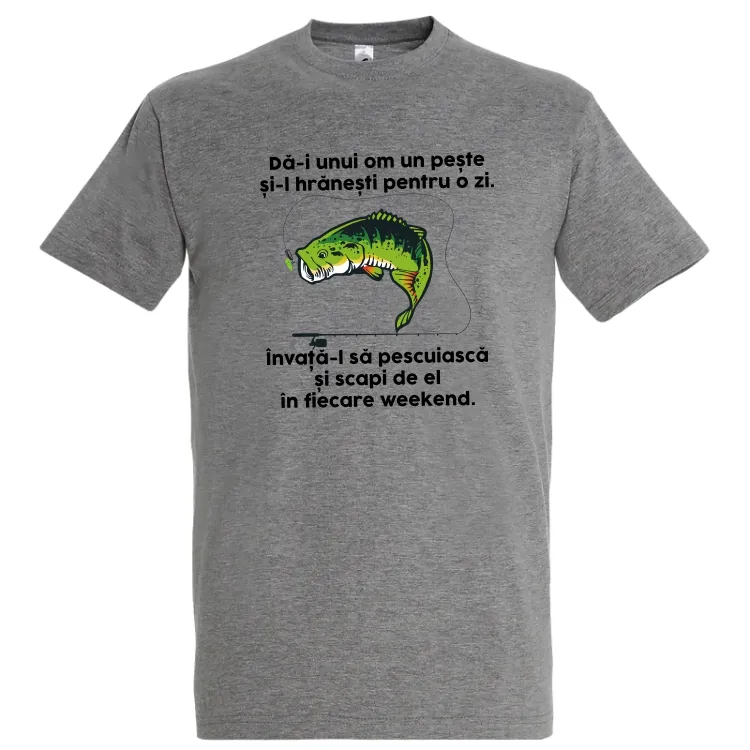 Tricou bărbat - Învață-l să pescuiască