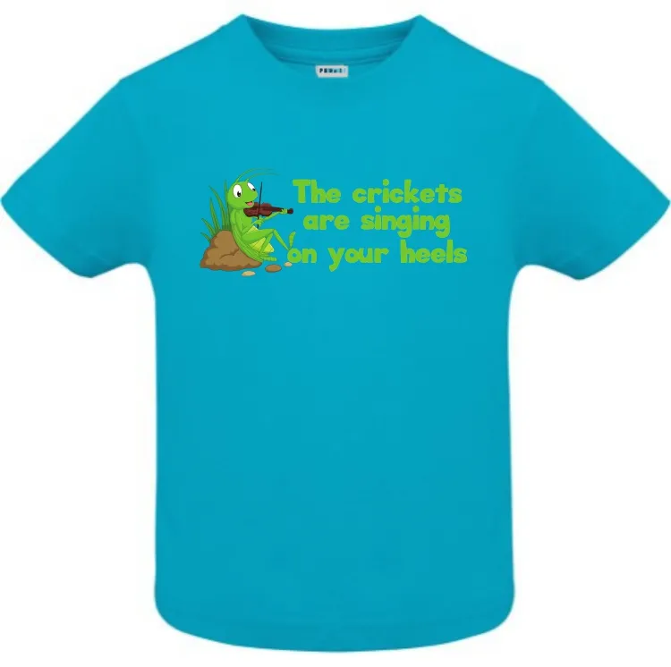 Tricou copii - Greierii în călcâie