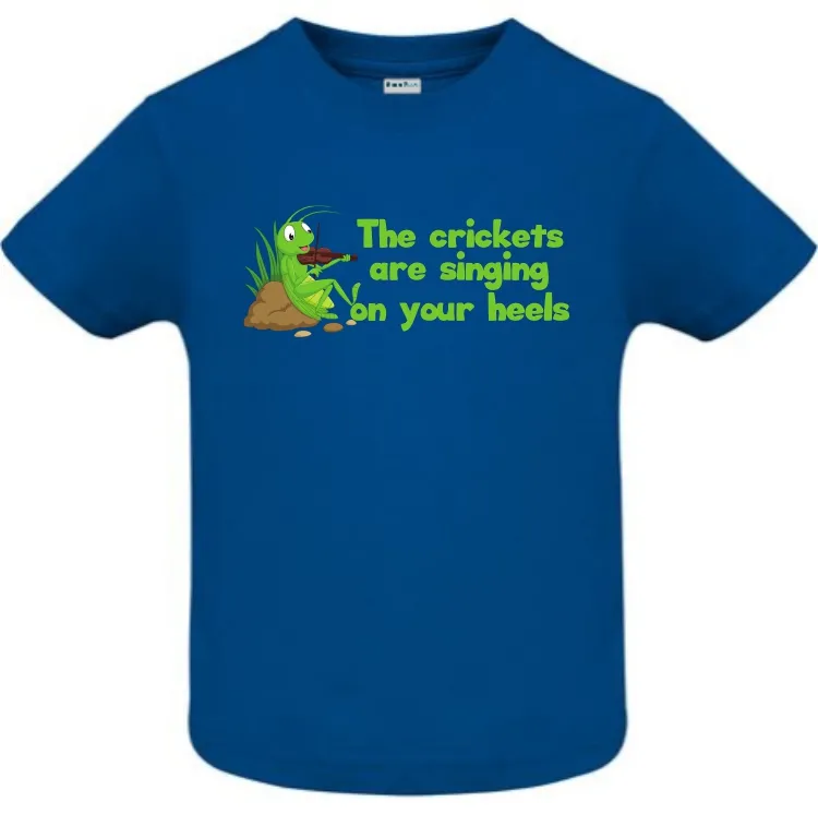 Tricou copii - Greierii în călcâie