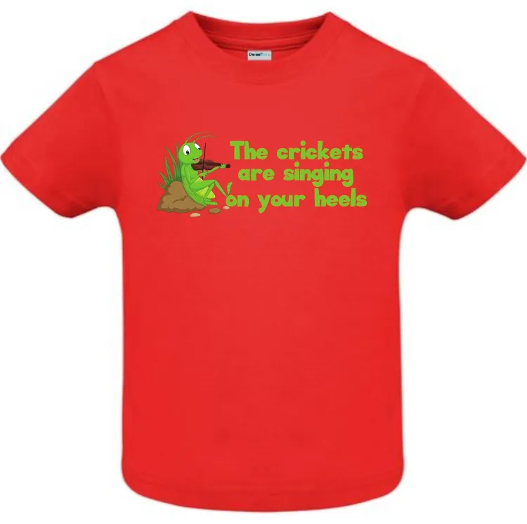 Tricou copii - Greierii în călcâie