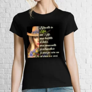 Tricou damă - Născută în mai