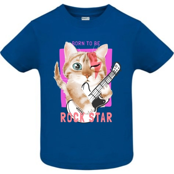 Tricou copil - Rock Star Cat