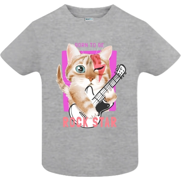 Tricou copil - Rock Star Cat