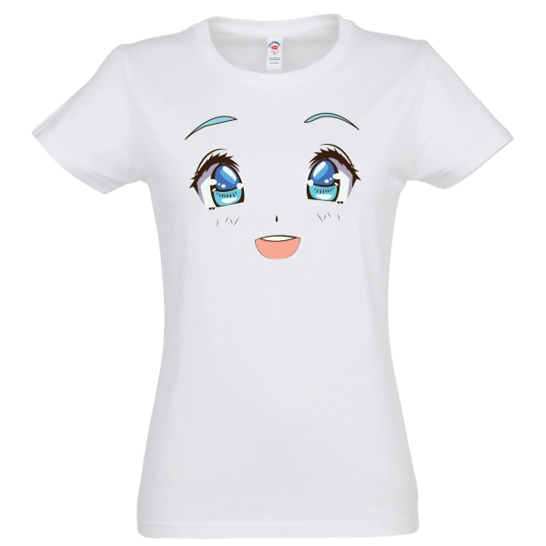 Tricou damă - Manga kid eyes