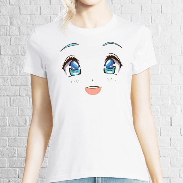 Tricou damă - Manga kid eyes