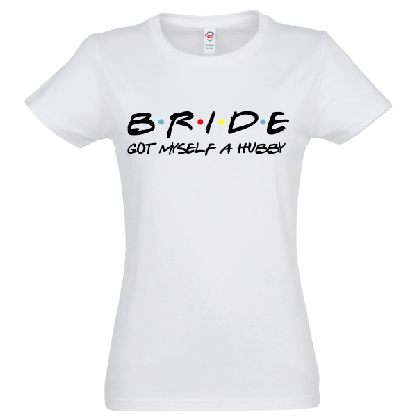 Tricou damă - Bride got hubby