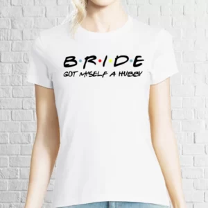 Tricou damă - Bride got hubby