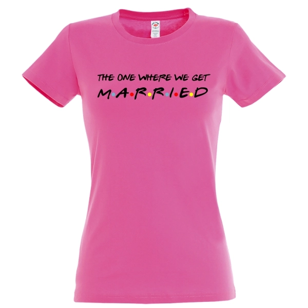 Tricou damă - We get married