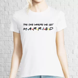 Tricou damă - We get married