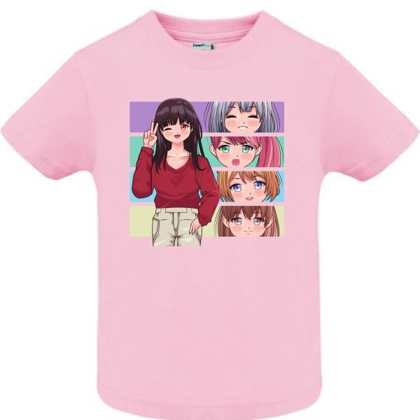 Tricou copii - Emoții Anime