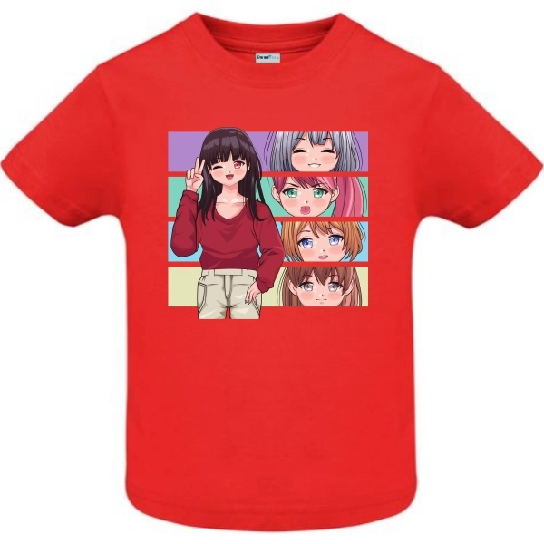 Tricou copii - Emoții Anime