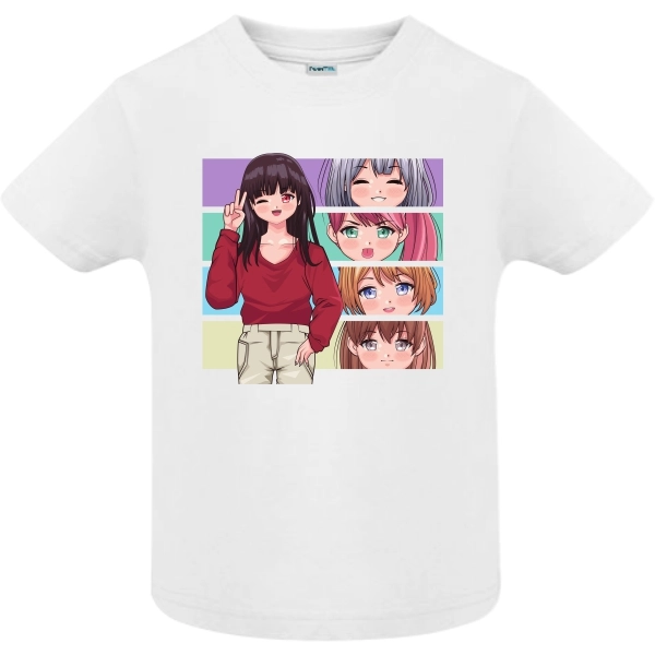 Tricou copii - Emoții Anime