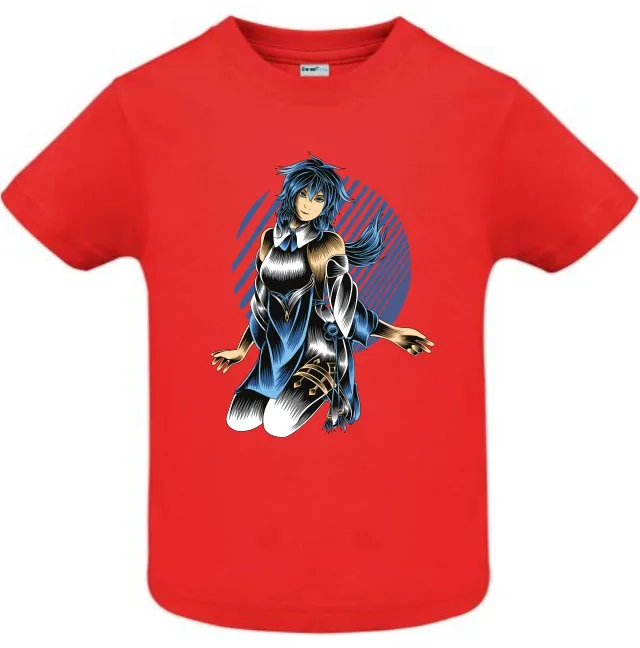 Tricou copil - Anime Blue Hair Beauty