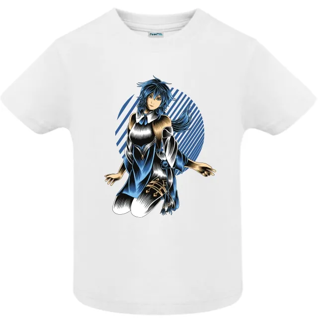 Tricou copil - Anime Blue Hair Beauty