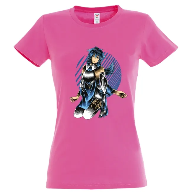 Tricou damă - Anime Blue Hair Beauty