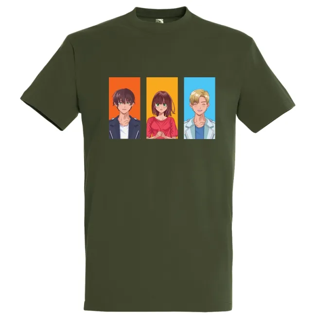 Tricou bărbat - Trio Anime