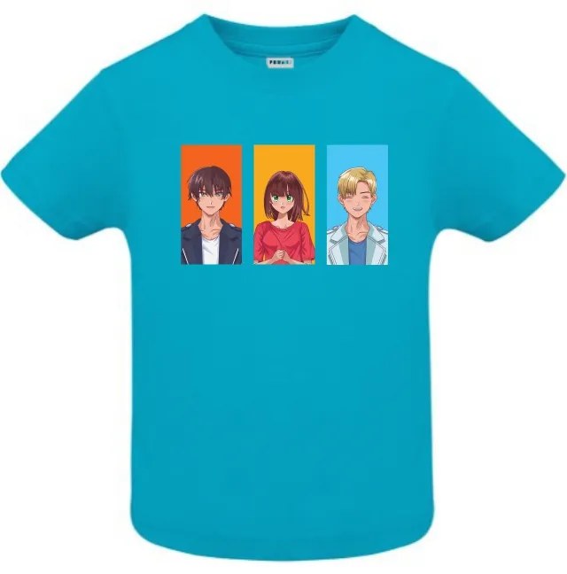 Tricou copil - Trio Anime