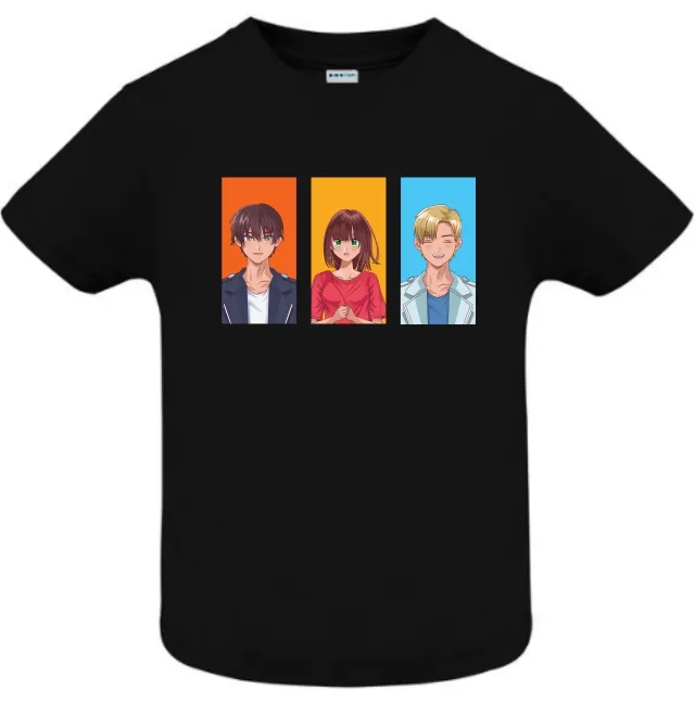 Tricou copil - Trio Anime