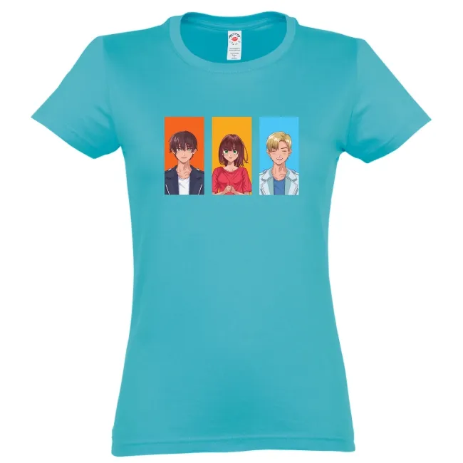 Tricou damă - Trio Anime