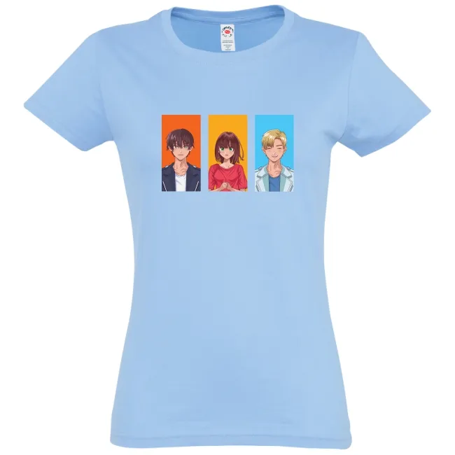 Tricou damă - Trio Anime