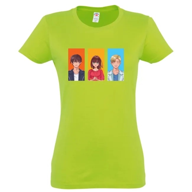 Tricou damă - Trio Anime
