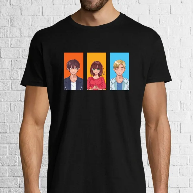 Tricou bărbat - Trio Anime