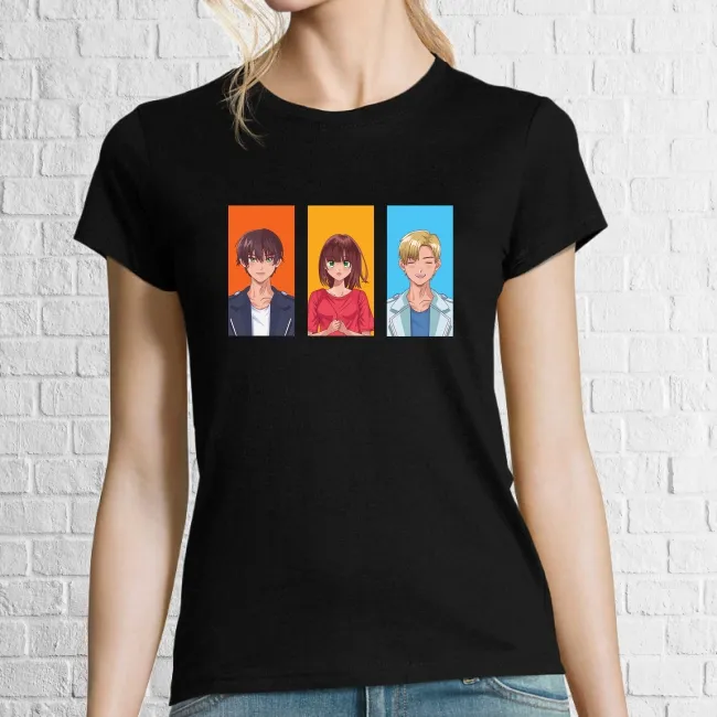 Tricou damă - Trio Anime