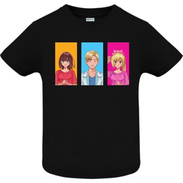 Tricou copil - Anime Trio Tricou copil - Anime Trio