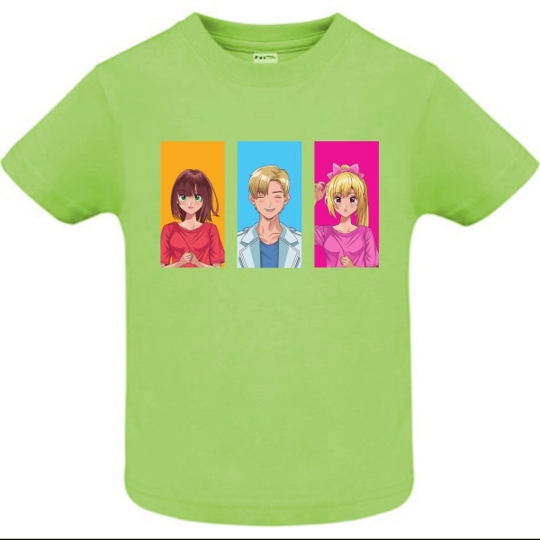Tricou copil - Anime Trio Tricou copil - Anime Trio