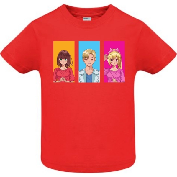Tricou copil - Anime Trio Tricou copil - Anime Trio