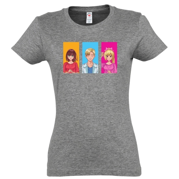 Tricou damă - Anime Trio