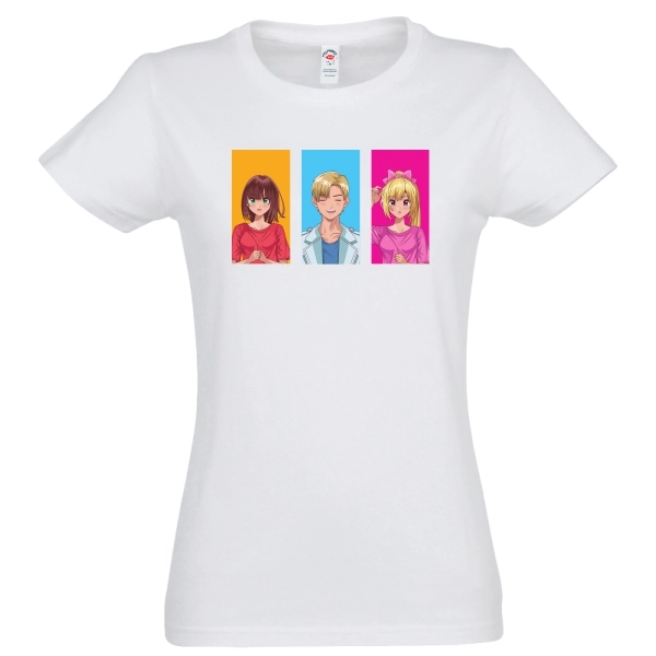 Tricou damă - Anime Trio