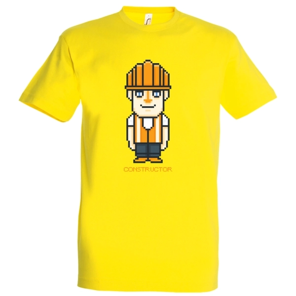 Tricou bărbat - Pixel Constructor
