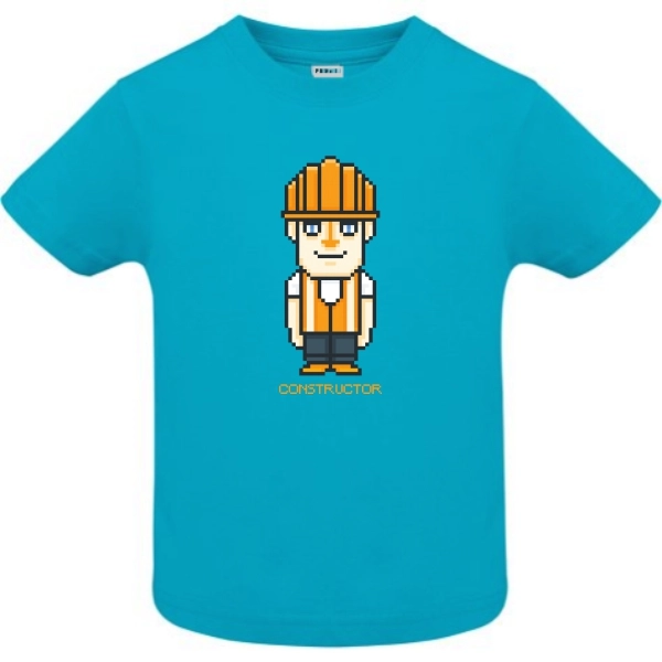 Tricou copil - Pixel Constructor