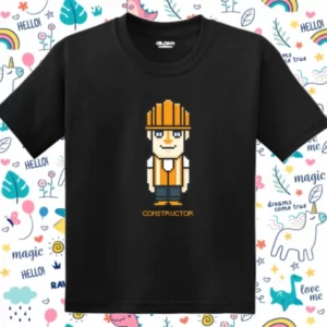Tricou copil - Pixel Constructor