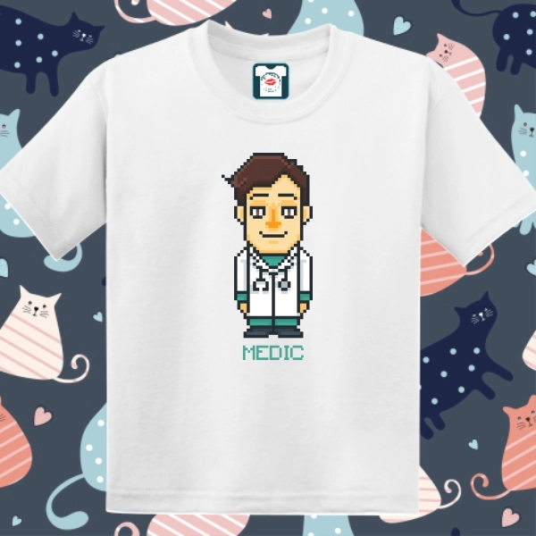 Tricou copil - Pixel Medic