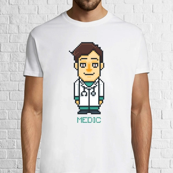 Tricou bărbat - Pixel Medic
