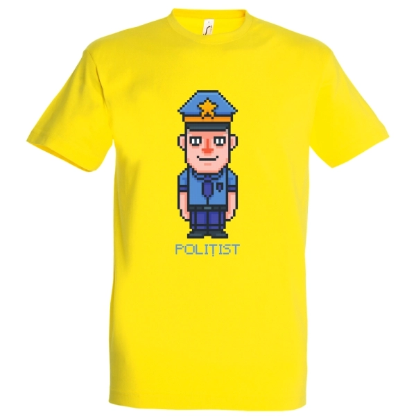 Tricou bărbat - Pixel polițist
