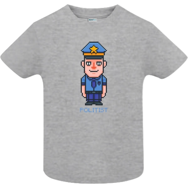 Tricou copil - Pixel polițist